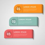 Modern infographics banner N4
