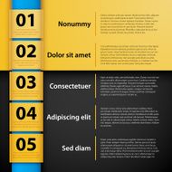Abstract infographics banner design N58