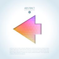 Simple arrow vector sign N5