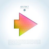 Simple arrow vector sign N6