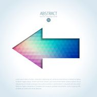 Simple arrow vector sign N7