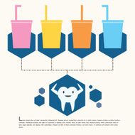 Happy tooth infographic