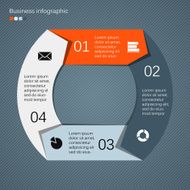Modern vector template for your business project N294
