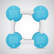 Modern vector template for your business project N295