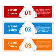 Infographic design elements Vector illustration