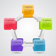 Modern vector template for your business project N298