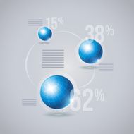 Blue globes