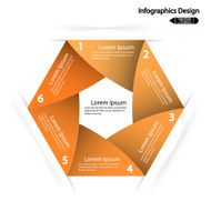 Modern infographics options banner N665
