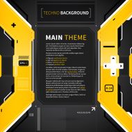 Techno background N92