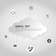 Business a cloud