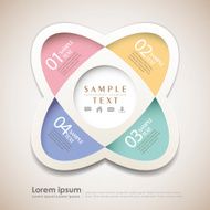 Abstract infographics N220