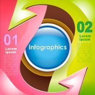 Abstract infographics N222