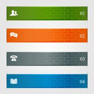 Brick infographics