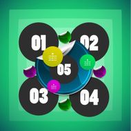 Abstract circles background N10