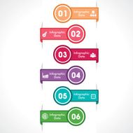 creative arrow info-graphic N2