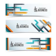 Modern design Business banners set N3
