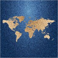 World Map Vector N14