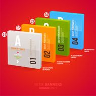 Abstract infografics design N48