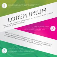 Modern business geometric template N7