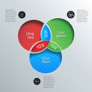 Business diagram template with text fields N23