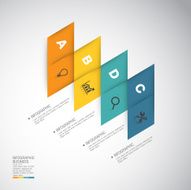 Business infographics template Vector illustration N18