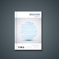 Vector flyer or banner Brochure template N22