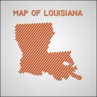 map of Louisiana N6