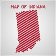 map of Indiana N6
