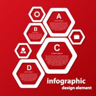 Infographic design template N185