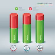 trading cylindrical bars infographic N2