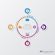 vector infographic template N20