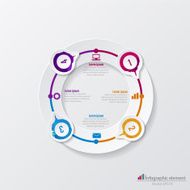 vector infographic template N22