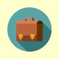 Vintage hipster bag Hipster icons series N2