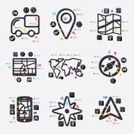 navigation infographic N61