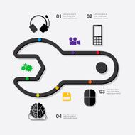 technology infographic N62