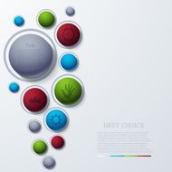 vector modern busainess infographic N16