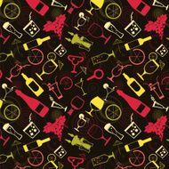Cocktails alcohol drinks background