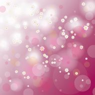Easter Card Background Cherry Tree Flowers N2