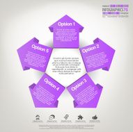 Minimal infographic template N44