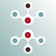 metaball colorful round diagram infographics N139