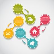 Infographic Templates for Business Vector Illustration N1554