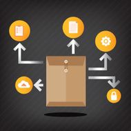 Document and business infographics