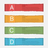 Vector of Business info graphic template Layout