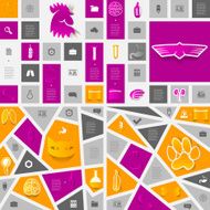 Veterinary sticker infographic N110