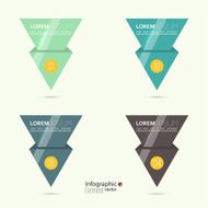 Comparative chart with templates for presentation N51