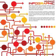 Bright infographic arrows in vector format N32