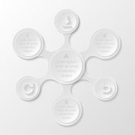 Metaball infographic elements N5