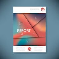 Brochure or annual report cover with abstract background and space N5