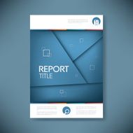 Brochure or annual report cover with abstract background and space N6