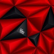 Polygonal design Vector background N2